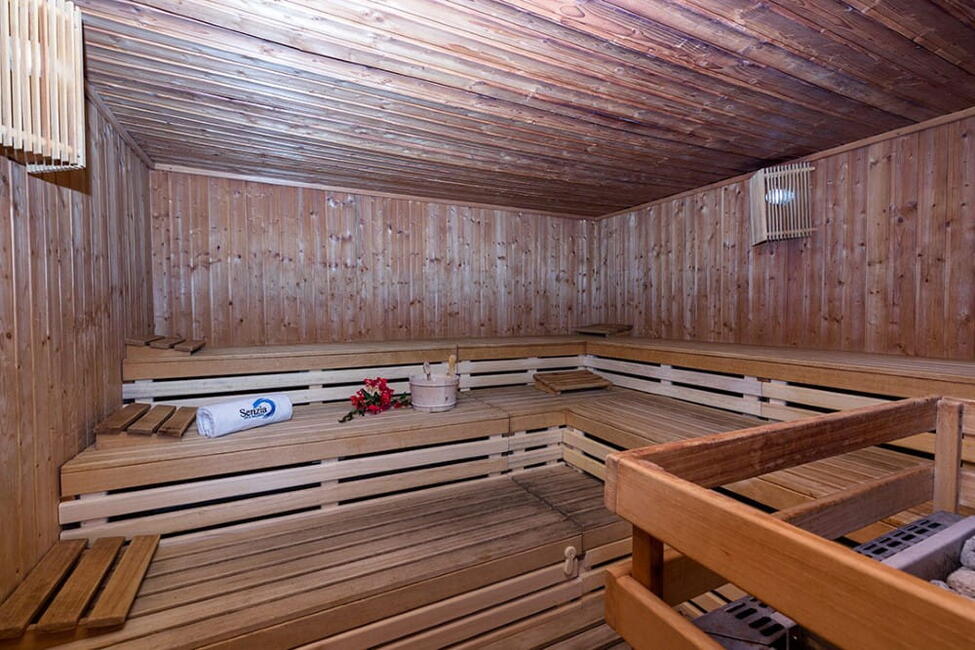 Sauna del Spa del Hotel Playacálida 