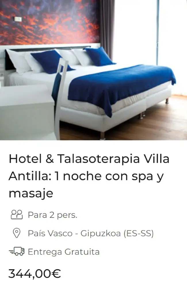 Hotel & Talasoterapia Villa Antilla: 1 noche con spa y masaje