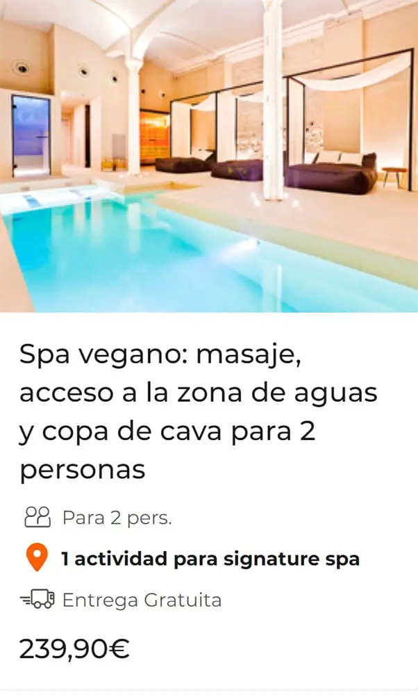 Spa vegano: masaje, acceso a la zona de aguas y copa de cava para 2 personas