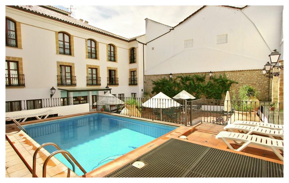 Hotel Rosaleda de Don Pedro piscina