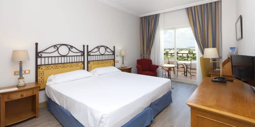 Habitaciones del Hotel Alicante Golf