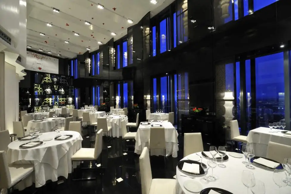 Restaurante del Eurostars Madrid Tower