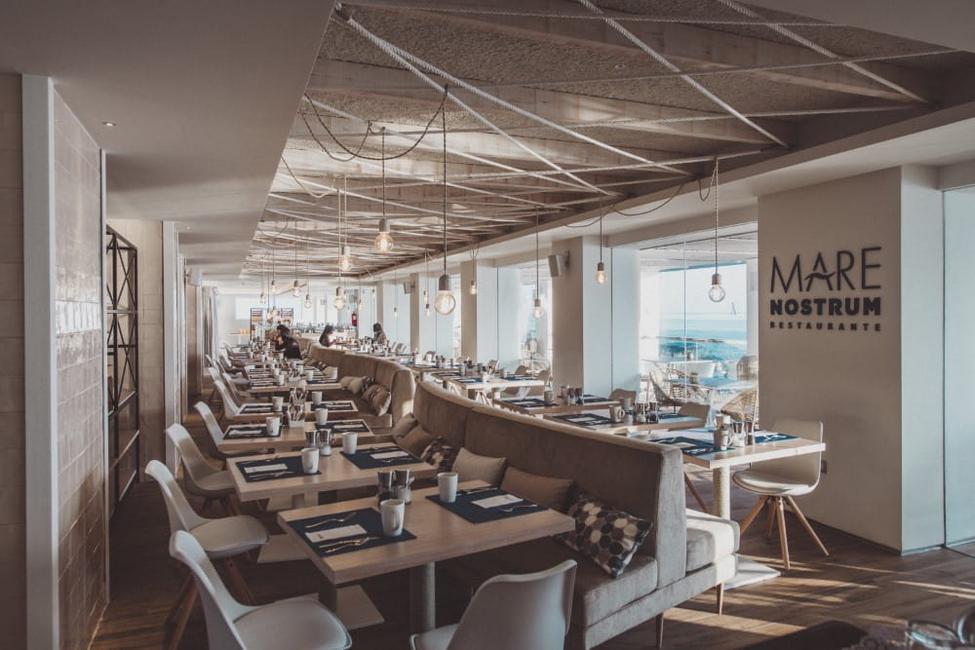 Restaurante del Amare Beach Club Ibiza