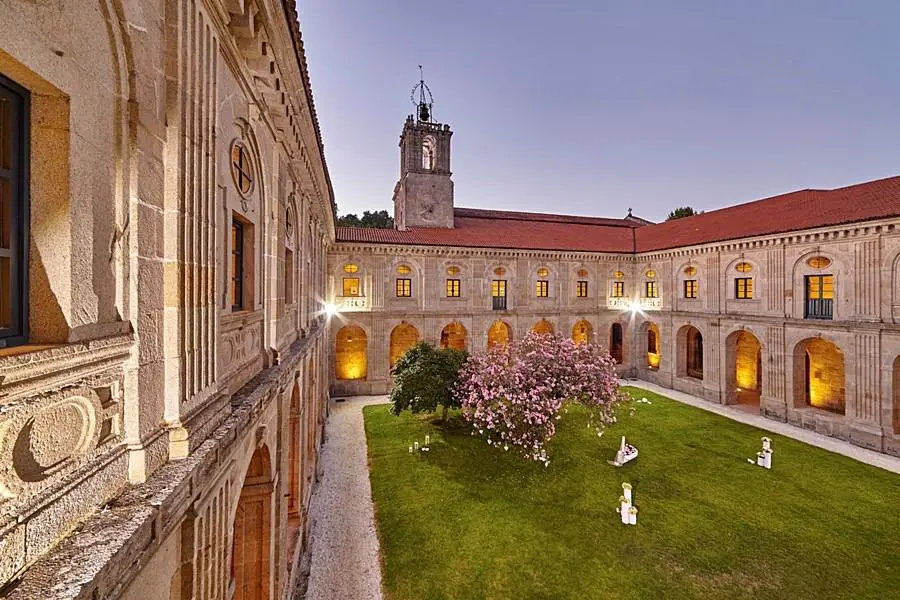 Fachada del Eurostars Monumento Monasterio de San Clodio Hotel & Spa
