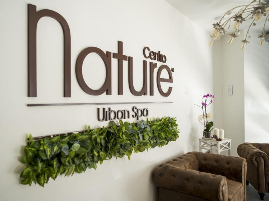 Recepción del Centro Nature Urban Spa