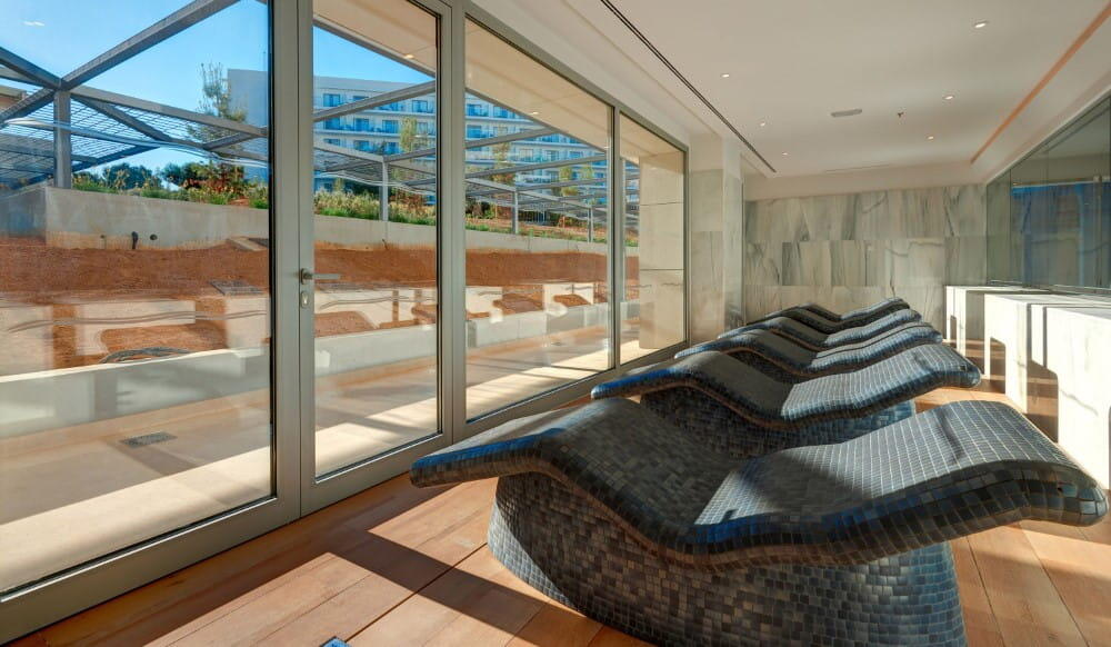 Sala del relajación del Circuito spa del Hipotels Gran Playa de Palma