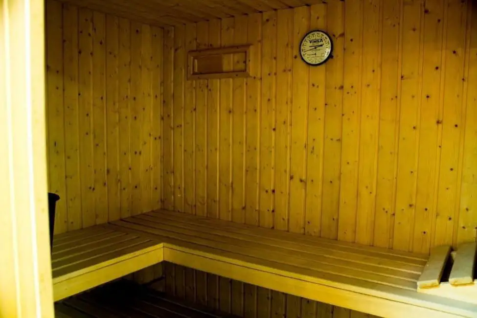 Sauna del spa del Hotel Arcipreste de Hita