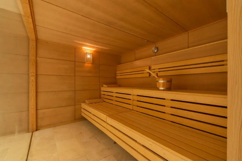 Sauna del Spa de l'Azure Hotel