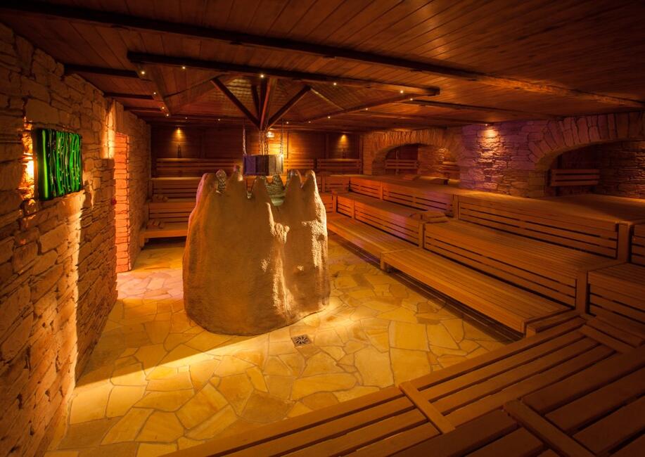 Sauna africana del spa del hotel Lopesan Costa Meloneras Resort