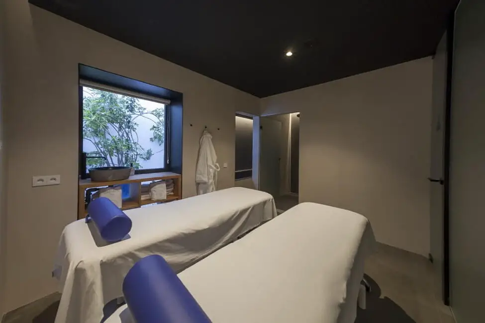 Sala de trattamientos del spa del Neptuno Hotel (Shama Spa)