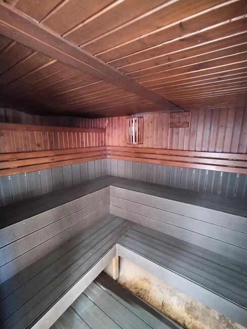 Sauna del spa del Ohtels La Hacienda