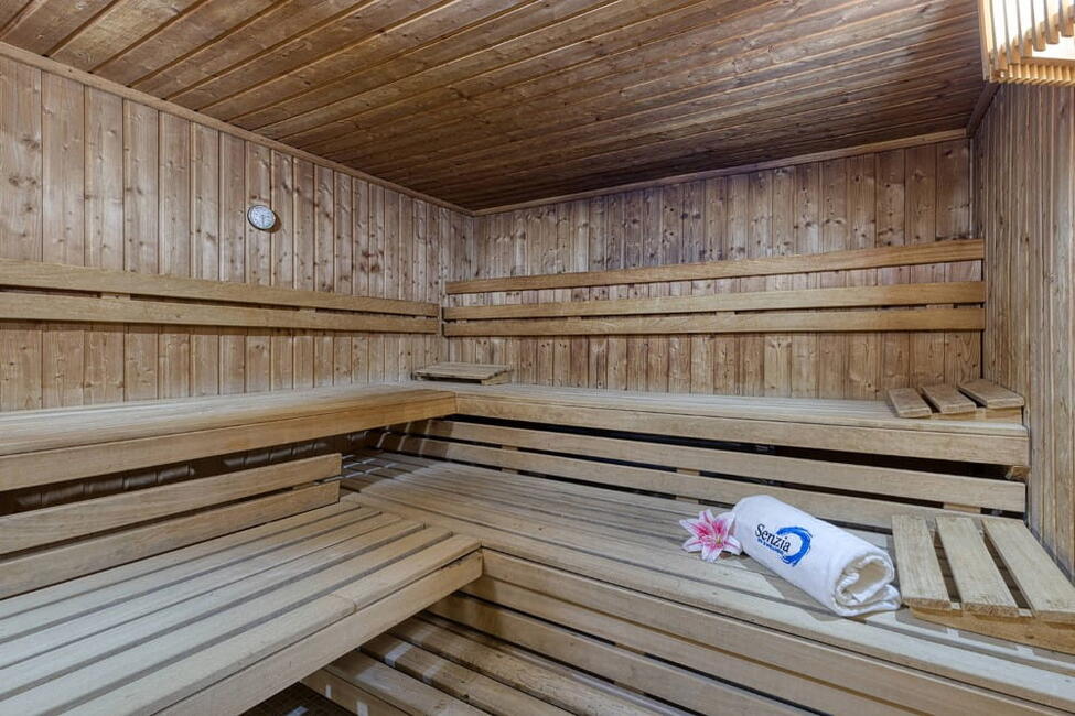 Sauna del circuito spa del Hotel Senator Granada (Senzia Spa & Wellness)
