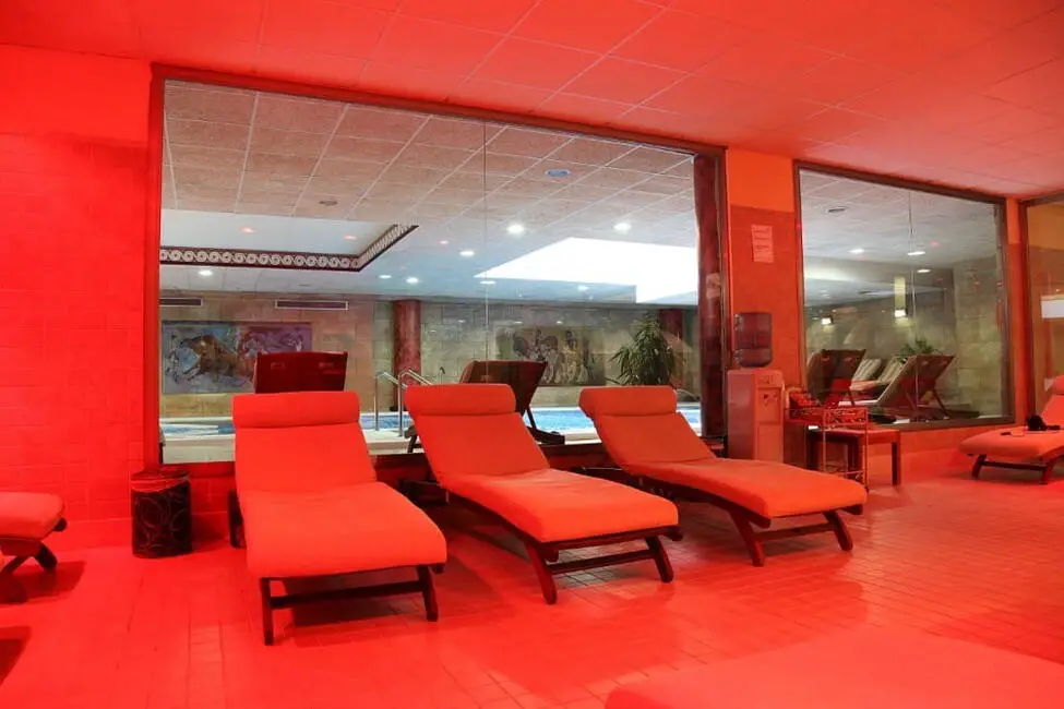 Sala de relajación del Hotel & Spa Peníscola Plaza Suite