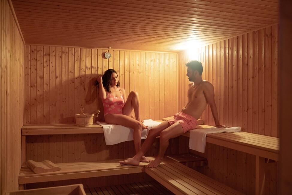 Sauna del spa del Valle del Este Golf Resort