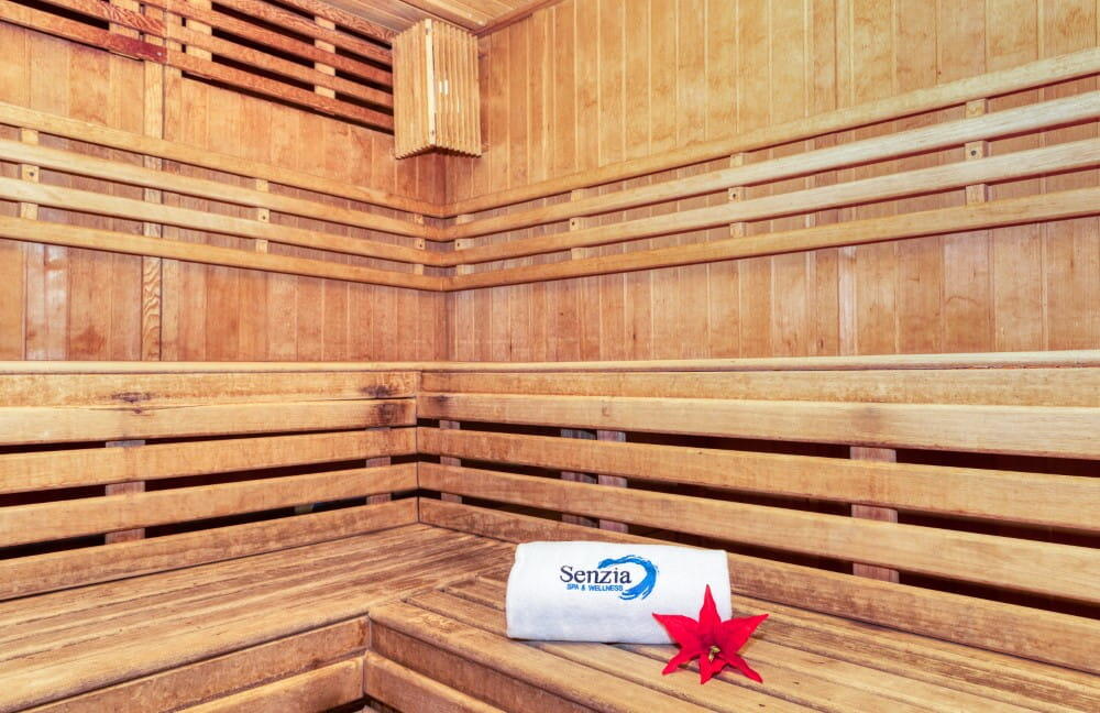 Sauna del spa del Hotel Zimbali Playa (Senzia Spa & Wellness)